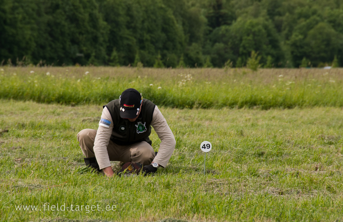 Set up for next competition day